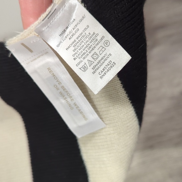 LOFT Poncho Striped - Picture 5 of 10